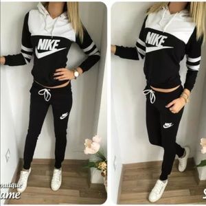 2pcs truck suits hoodies set of yoga sweatpants